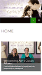Mobile Screenshot of annsclassicaffairs.com